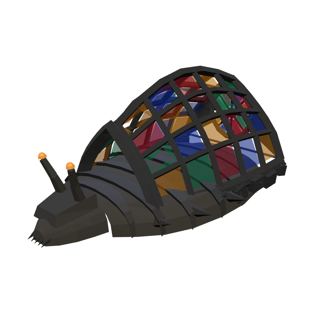 Sanctum-Glass Ossuary Snail