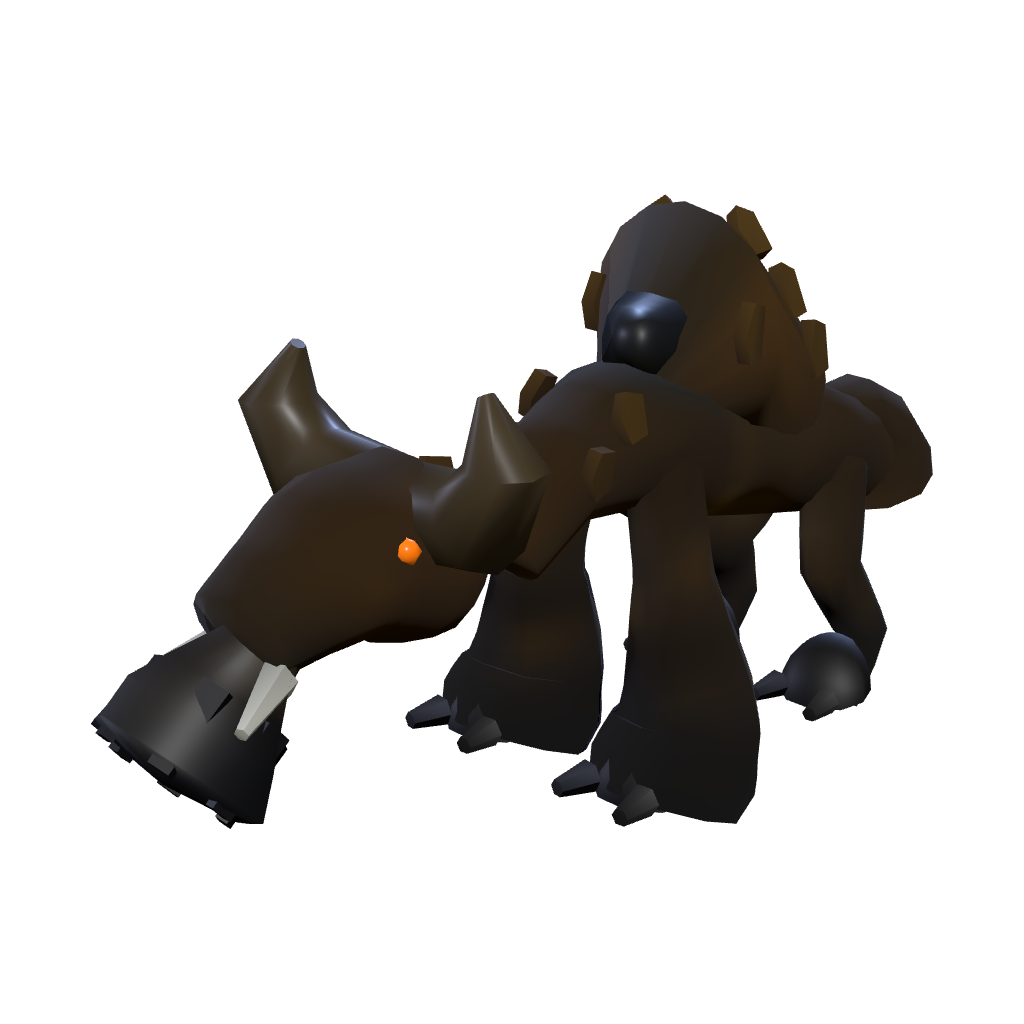 Steam-Cowcatcher Bison Juggernaut